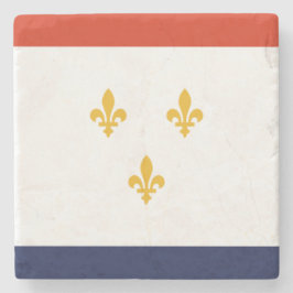 Vlag van New Orleans (Louisiana, VS) Stenen Onderzetter