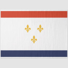 Vlag van New Orleans (Louisiana, VS) Tissuepapier