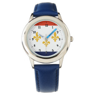 Vlag van New Orleans, Louisiana Watch Horloge