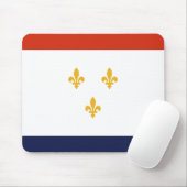 Vlag van New Orleans Muismat (Met muis)