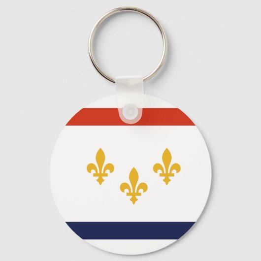 Vlag van New Orleans, Sleutelhanger van Louisiana (Voorkant)