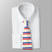 vlag van New Orleans Stropdas (Gebonden)