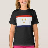 Vlag van New Orleans T-shirt (Voorkant)