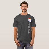 Vlag van New Orleans T-shirt (Voorkant volledig)