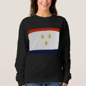 Vlag van New Orleans Trui (Voorkant)