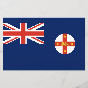 Vlag van New South Wales (Australische staat) Briefpapier