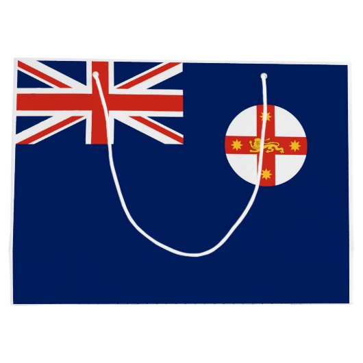 Vlag van New South Wales (Australische staat) Groot Cadeauzakje (Achterkant)