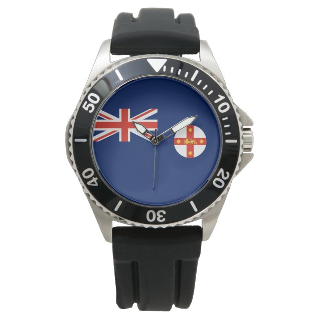 Vlag van New South Wales (Australische staat) Horloge (Voorkant)