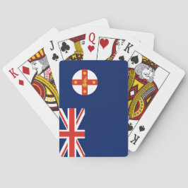 Vlag van New South Wales (Australische staat) Pokerkaarten