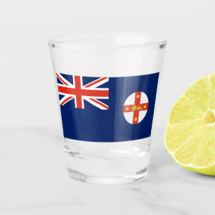 Vlag van New South Wales (Australische staat) Shot Glas