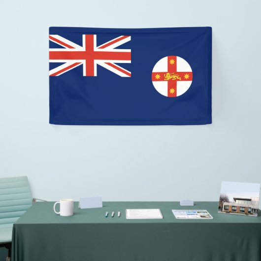 Vlag van New South Wales (Australische staat) Spandoek (Beurs)
