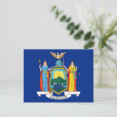 Vlag van New York Briefkaart (Staand voorkant)