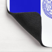 Vlag van New York City Muismat (Hoek)