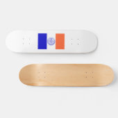 Vlag van New York City Persoonlijk Skateboard (Horizontaal)