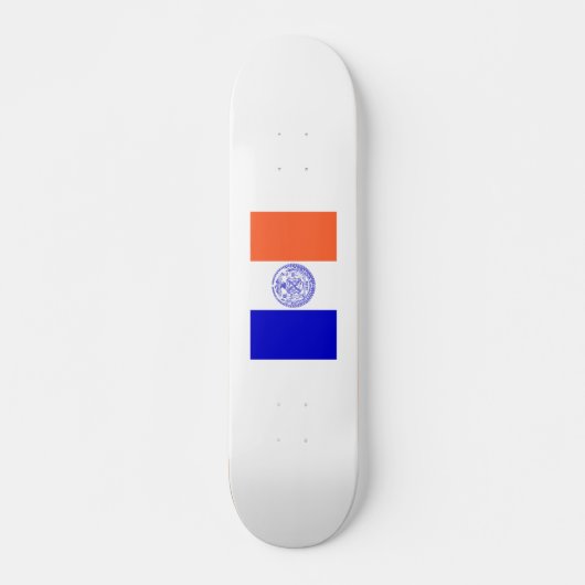 Vlag van New York City Persoonlijk Skateboard (Voorkant)