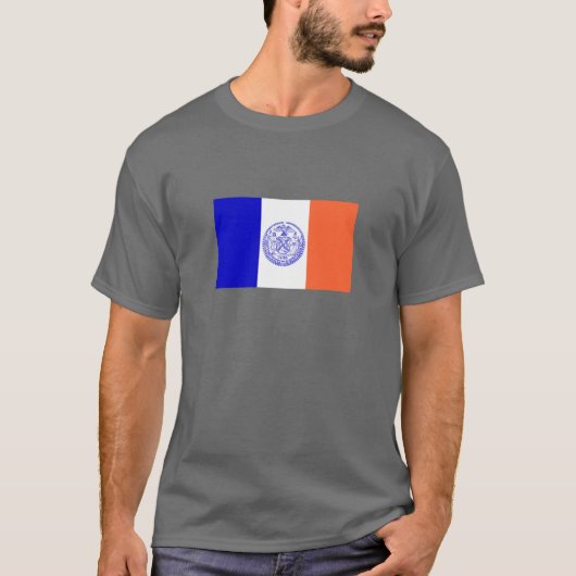 Vlag van New York City T-shirt (Voorkant)