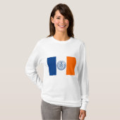 Vlag van New York City T-shirt (Voorkant volledig)