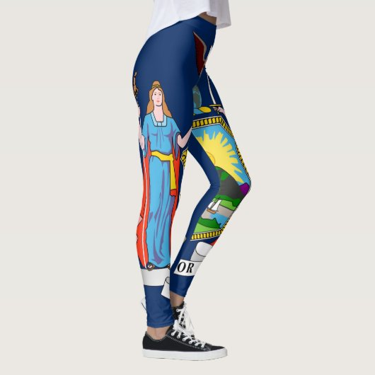 vlag van New York Leggings (Rechts)