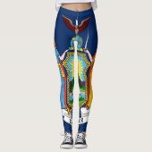 vlag van New York Leggings (Voorkant)
