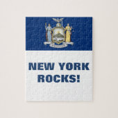 VLAG VAN NEW YORK LEGPUZZEL (Verticaal)