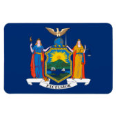 vlag van New York Magneet (Horizontaal)