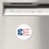 Vlag van Newfoundland en Labrador (Canada) Magneet (Insitu (Vaatwasser))