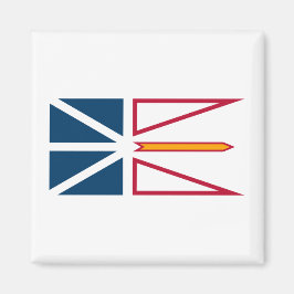 Vlag van Newfoundland en Labrador (Canada) Magneet