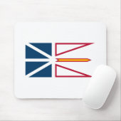 Vlag van Newfoundland en Labrador (Canada) Muismat (Met muis)