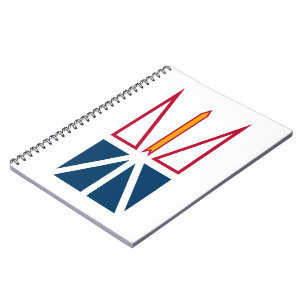 Vlag van Newfoundland en Labrador (Canada) Notitieboek