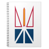 Vlag van Newfoundland en Labrador (Canada) Notitieboek (Voorkant)