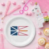 Vlag van Newfoundland en Labrador (Canada) Papieren Bordje (Feest)