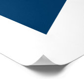 Vlag van Newfoundland en Labrador (Canada) Poster (Hoek)