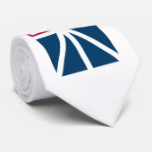 Vlag van Newfoundland en Labrador (Canada) Stropdas (Opgerold)