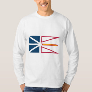 Vlag van Newfoundland en Labrador (Canada) T-shirt
