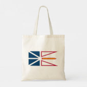 Vlag van Newfoundland en Labrador (Canada) Tote Bag (Achterkant)