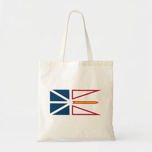 Vlag van Newfoundland en Labrador (Canada) Tote Bag (Voorkant)