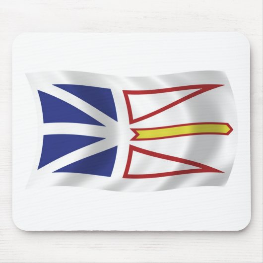 Vlag van Newfoundland en Labrador Muismat (Voorkant)
