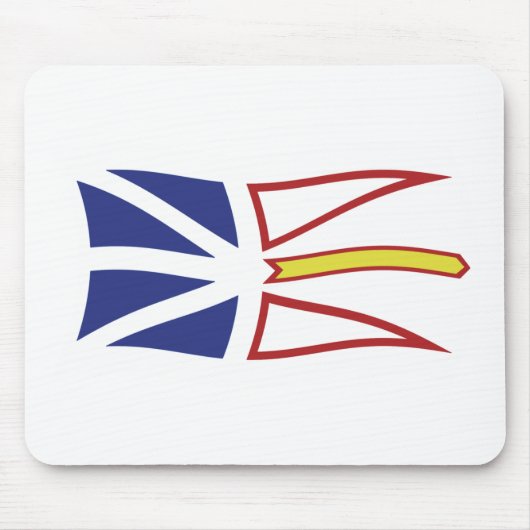 Vlag van Newfoundland en Labrador Muismat (Voorkant)