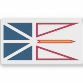 Vlag van Newfoundland en Labrador Sticker