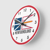 Vlag van Newfoundland Ronde Klok (Hoek)