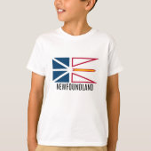Vlag van Newfoundland T-shirt (Voorkant)