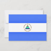 Vlag van Nicaragua (Voorkant)