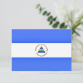 Vlag van Nicaragua (Staand voorkant)