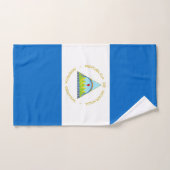 vlag van Nicaragua Bad Handdoek (Handdoek)