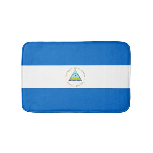 vlag van Nicaragua Badmat (Voorkant)