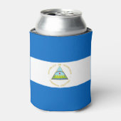 Vlag van Nicaragua Blikjeskoeler (Blikje Voorkant)
