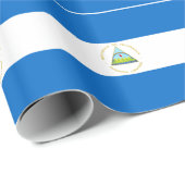 Vlag van Nicaragua Cadeaupapier (Rol Hoek)