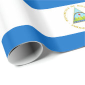 vlag van Nicaragua Cadeaupapier (Rol Hoek)