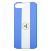 Vlag van Nicaragua Case-Mate iPhone Case (Achterkant)