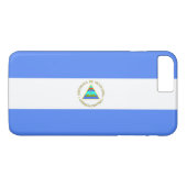 Vlag van Nicaragua Case-Mate iPhone Case (Achterkant (Horizontaal))